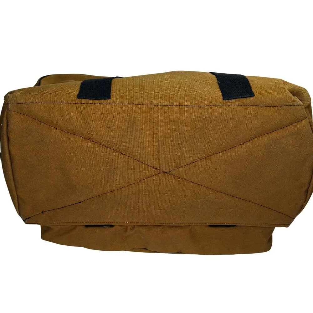 Vintage Kolpin Sportsmans Jet Bag Large Duffel in Tan Fawn Vacationcore Camping‎
